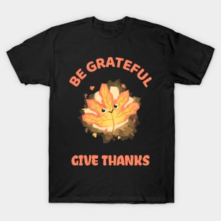 Be Grateful And Give Thanks T-Shirt